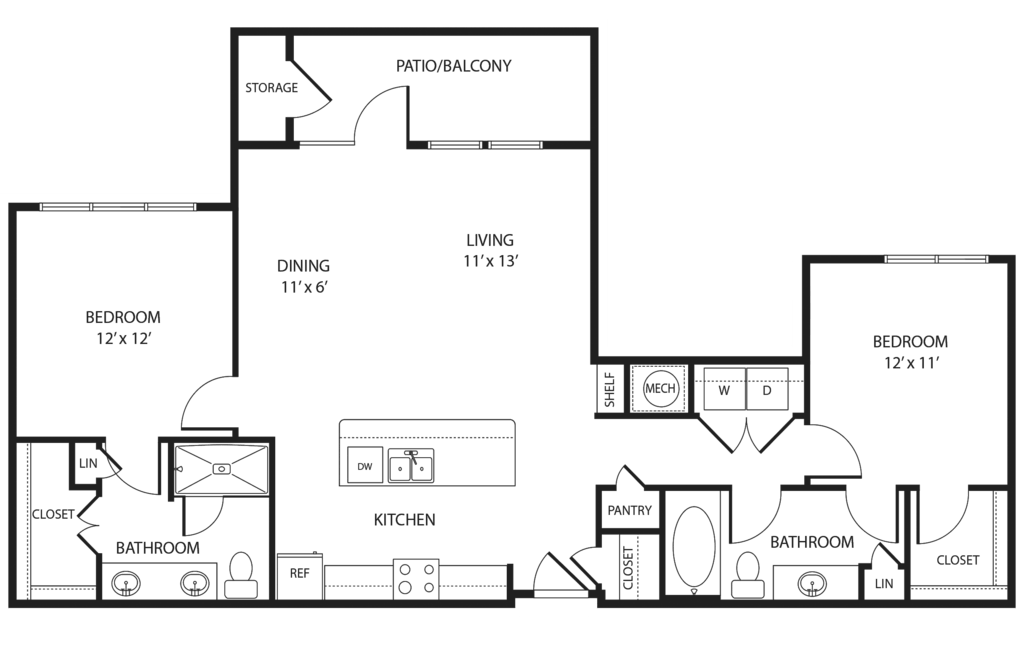Wimberley B3 floor plan